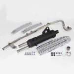 ホンダ ハンターカブ CT125 スペシャルパーツ武川（TAKEGAWA） スクランブラーマフラー（政府認証） JA55