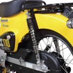 スペシャルパーツ武川 (TAKEGAWA) ローダウンリアショックアブソーバー 25mmダウン ホンダ ハンターカブ CT125 クロスカブ JA10/AA06/JA45 ブラック 2本セット