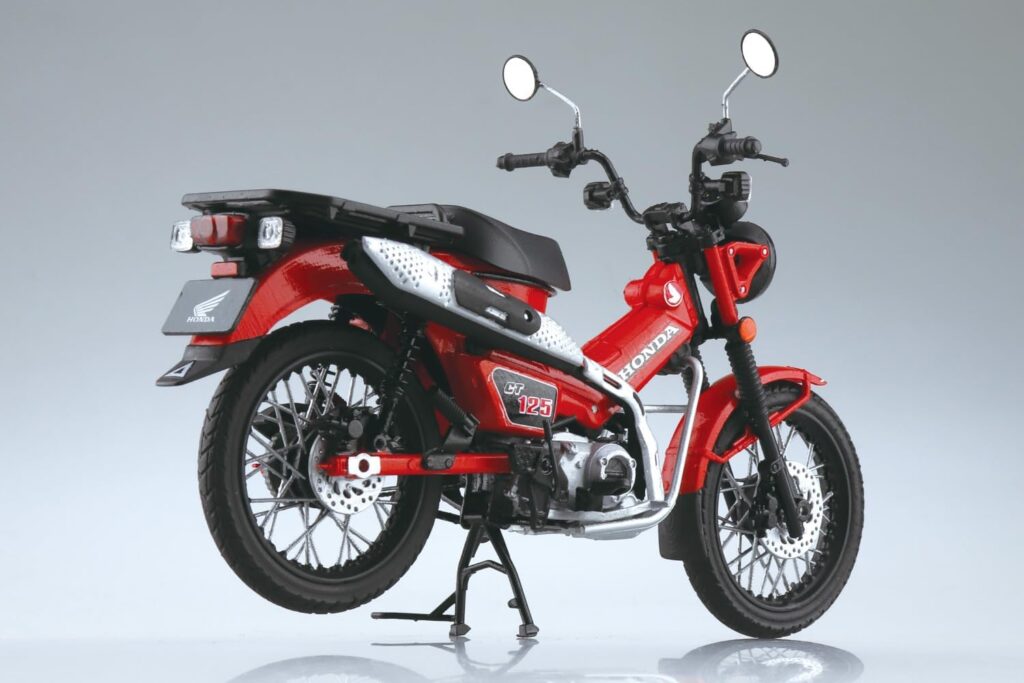 ホンダ CT125 ハンターカブ グローイングレッド ミニチュア