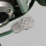 キジマ ブレーキペダルカバー 靴底 アルミ製バレル仕上げ CT125(’20-) ハンターカブ HONDA